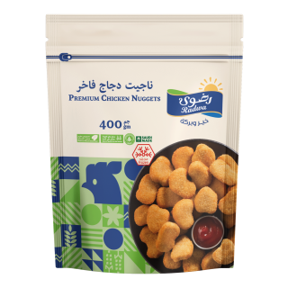 <p>ناجيت دجاج مجمد 400غم</p>