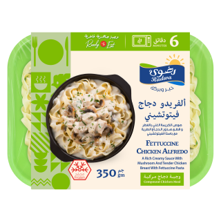 <p>ألفريدو دجاج فوتتشيني 350غم (وجبة جاهزة)</p>